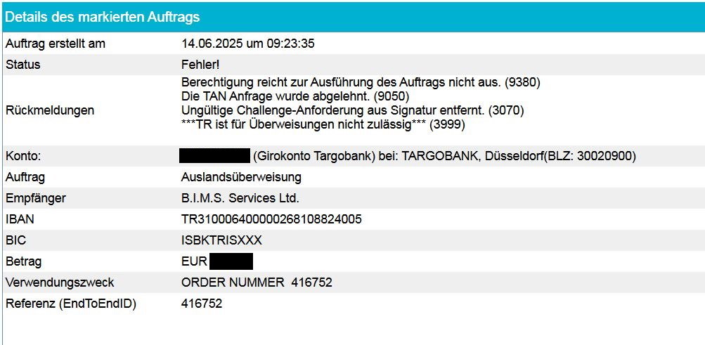 Fehlermeldung Auslandsüberweisung 14.06.2025.JPG